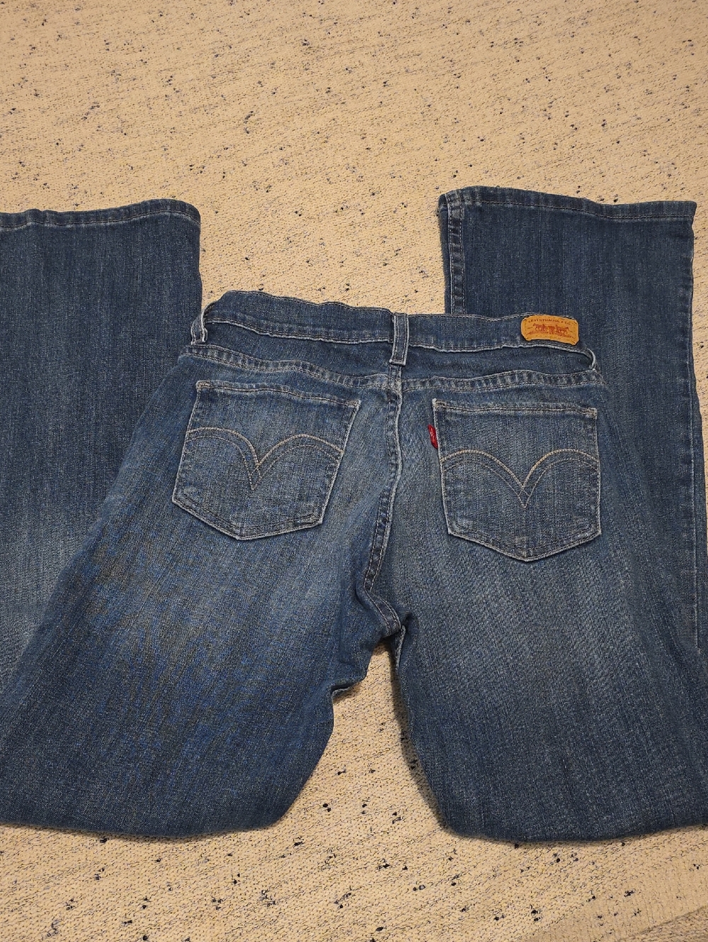 Levi's Women's Blue Straight-Leg Jeans